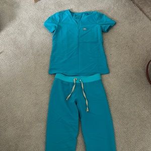 Figs scrub set - Teal - XS - new without tags
